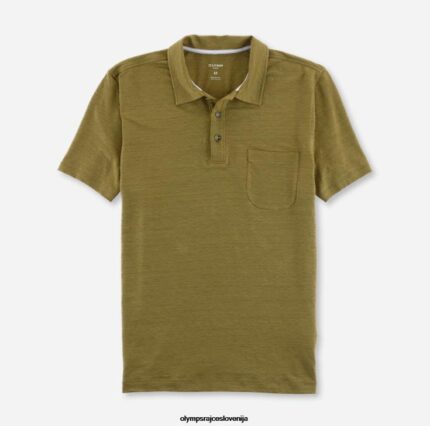 OLYMP oblačila 2DD6J2108 casual modern fit, polo, nougat
