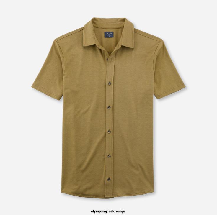 olymp_oblacila_2dd6j2112_casual_modern_fit_polo_kaki.jpg OLYMP oblačila 2DD6J2112 casual modern fit, polo, kaki - Image 1