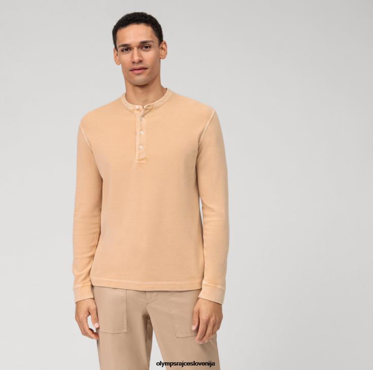 OLYMP oblačila 2DD6J2117 polo majica za prosti čas z dolgimi rokavi, naravna - Image 1