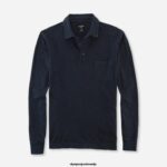 OLYMP oblačila 2DD6J2122 casual modern fit, polo, marine