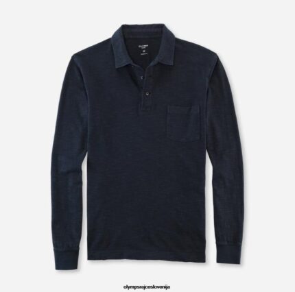OLYMP oblačila 2DD6J2122 casual modern fit, polo, marine