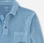 OLYMP oblačila 2DD6J2132 casual modern fit, polo, dimljeno modra - Image 2