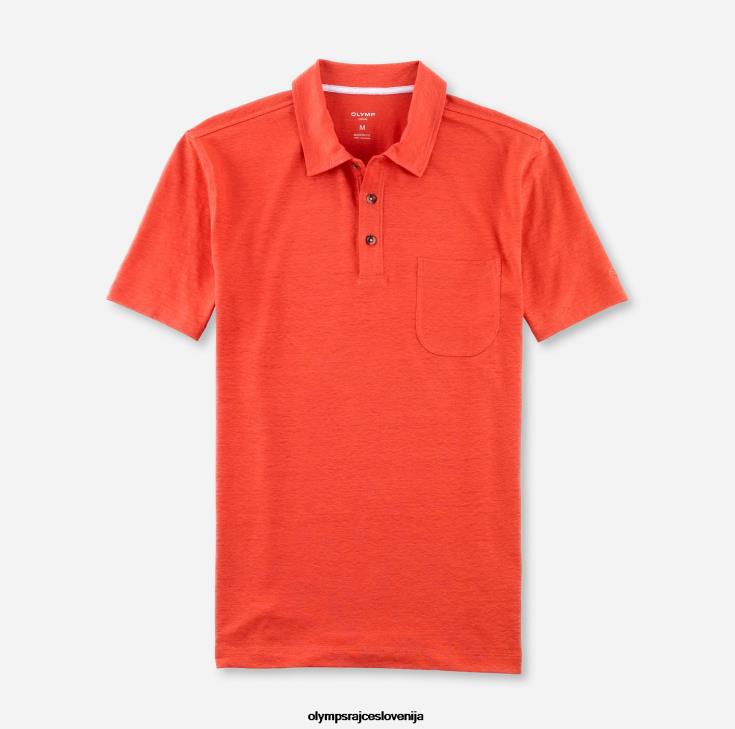 olymp_oblacila_2dd6j2136_casual_modern_fit_polo_opecnato_rdeca.jpg OLYMP oblačila 2DD6J2136 casual modern fit, polo, opečnato rdeča - Image 1