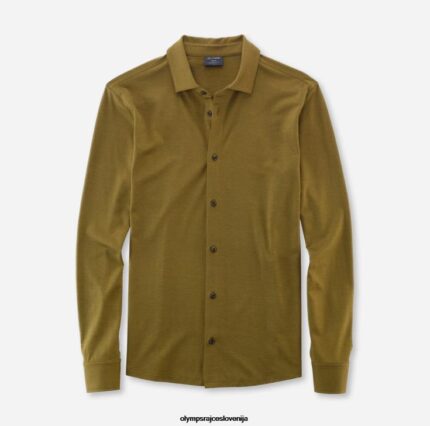 OLYMP oblačila 2DD6J2141 casual moderen kroj, polo, olivna