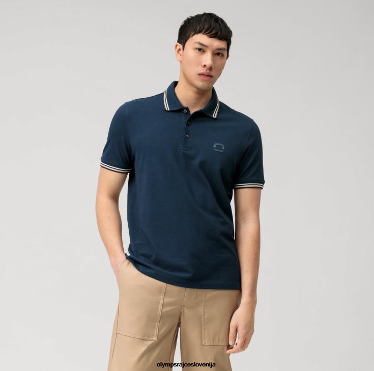 olymp_oblacila_2dd6j2143_casual_modern_fit_polo_marine.jpg OLYMP oblačila 2DD6J2143 casual modern fit, polo, marine - Image 1