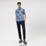 OLYMP oblačila 2DD6J2146 casual modern fit, polo, marine - Image 2