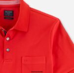 OLYMP oblačila 2DD6J2147 casual modern fit, polo, rust - Image 2