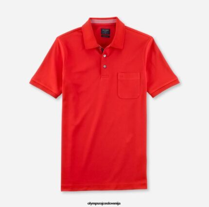 OLYMP oblačila 2DD6J2147 casual modern fit, polo, rust