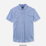 OLYMP oblačila 2DD6J2150 casual modern fit, polo, svetlo modra
