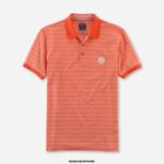 OLYMP oblačila 2DD6J2153 casual modern fit, polo, rdeča