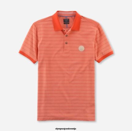 OLYMP oblačila 2DD6J2153 casual modern fit, polo, rdeča