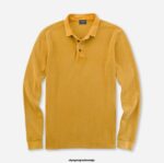 OLYMP oblačila 2DD6J2177 casual modern fit, polo, maize