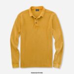 OLYMP oblačila 2DD6J2177 casual modern fit, polo, maize