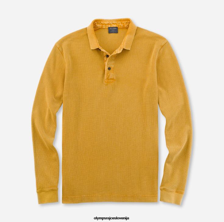 olymp_oblacila_2dd6j2177_casual_modern_fit_polo_maize.jpg OLYMP oblačila 2DD6J2177 casual modern fit, polo, maize - Image 1