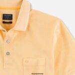 OLYMP oblačila 2DD6J2179 casual modern fit, polo, rumena - Image 2
