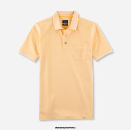 OLYMP oblačila 2DD6J2179 casual modern fit, polo, rumena
