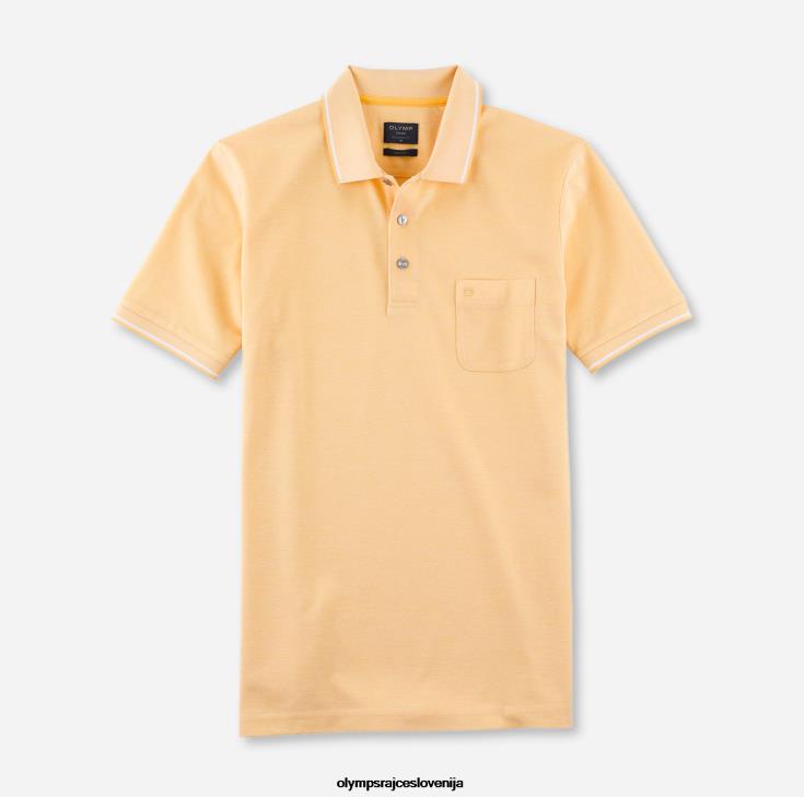 olymp_oblacila_2dd6j2179_casual_modern_fit_polo_rumena.jpg OLYMP oblačila 2DD6J2179 casual modern fit, polo, rumena - Image 1