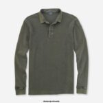 OLYMP oblačila 2DD6J2183 casual modern fit, polo, temno zelena
