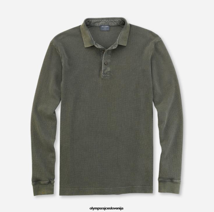 olymp_oblacila_2dd6j2183_casual_modern_fit_polo_temno_zelena.jpg OLYMP oblačila 2DD6J2183 casual modern fit, polo, temno zelena - Image 1