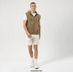 OLYMP oblačila 2DD6J2184 sweat modern fit, telovnik, kaki - Image 2