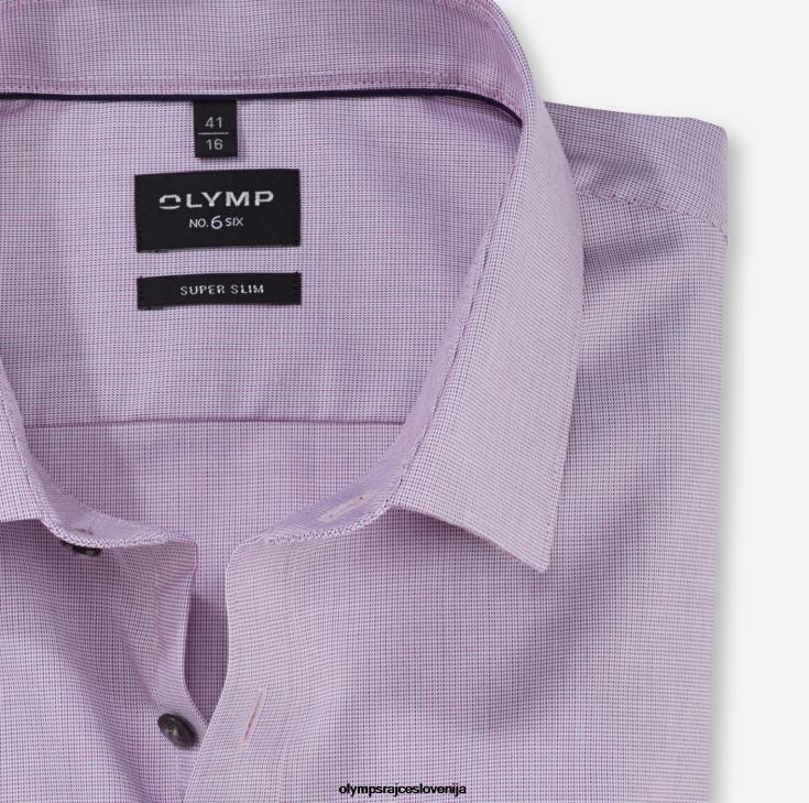 OLYMP oblačila 2DD6J223 št. six super slim, poslovna srajca, urban kent, fuksija - Image 2