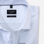 OLYMP oblačila 2DD6J239 št. six super slim, poslovna srajca, moderen kent, bela - Image 2