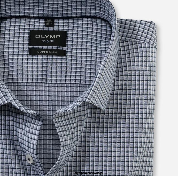 OLYMP oblačila 2DD6J26 št. six super slim, poslovna srajca, moderni kent, marine - Image 2
