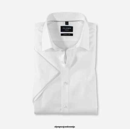 OLYMP oblačila 2DD6J277 št. six super slim, poslovna srajca, urban kent, bela