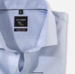 OLYMP oblačila 2DD6J298 št. six super slim, poslovna srajca, dolgi rokavi, ekstra dolgi, royal kent, modra - Image 2