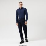 OLYMP oblačila 2DD6J410 stopnja pet 24/7 body fit, poslovna srajca, moderni kent, marine - Image 2