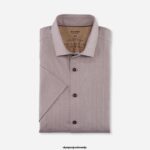 OLYMP oblačila 2DD6J415 level five 24/7 body fit, business shirt, modern kent, natural