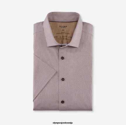 OLYMP oblačila 2DD6J415 level five 24/7 body fit, business shirt, modern kent, natural