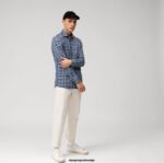 OLYMP oblačila 2DD6J454 stopnja pet 24/7 body fit, poslovna srajca, kent, marine - Image 2