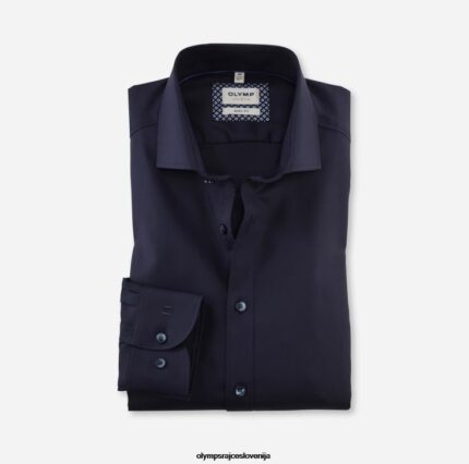 OLYMP oblačila 2DD6J510 level five fit, poslovna srajca, royal kent, midnight blue