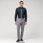 OLYMP oblačila 2DD6J513 body fit pete stopnje, poslovna srajca, moderni kent, kobalt - Image 2