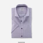 OLYMP oblačila 2DD6J516 level five fit, poslovna srajca, royal kent, rose
