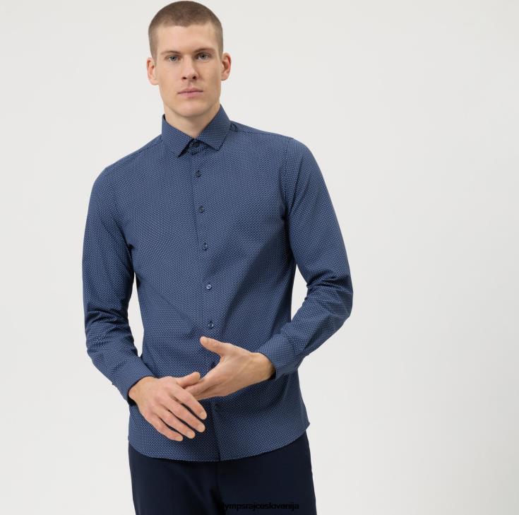 OLYMP oblačila 2DD6J593 stopnja pet 24/7 body fit, poslovna srajca, moderni kent, marine - Image 1