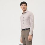 OLYMP oblačila 2DD6J600 level five 24/7 body fit, business shirt, modern kent, natural