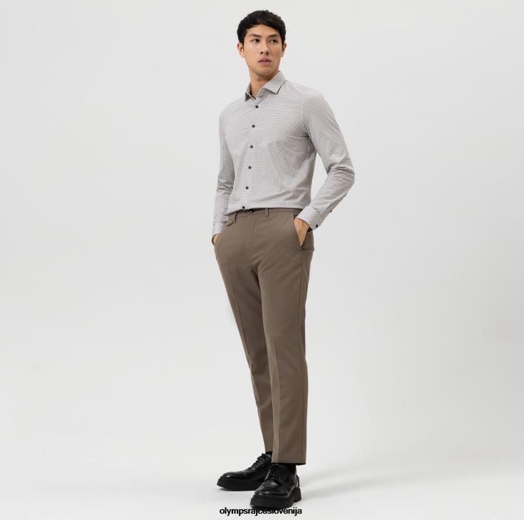 OLYMP oblačila 2DD6J647 level five 24/7 body fit, business shirt, modern kent, natural - Image 2