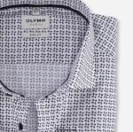 OLYMP oblačila 2DD6J657 body fit pete stopnje, poslovna srajca, royal kent, taupe - Image 2