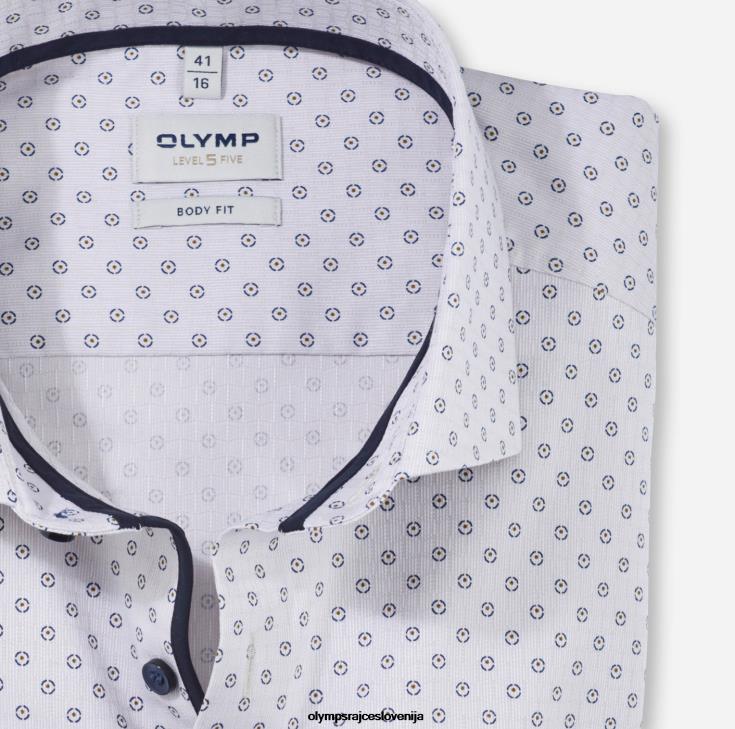 OLYMP oblačila 2DD6J660 body fit pete stopnje, poslovna srajca, royal kent, taupe - Image 2
