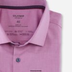 OLYMP oblačila 2DD6J666 stopnja pet 24/7 body fit, poslovna srajca, moderni kent, fuksija - Image 2