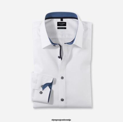 OLYMP oblačila 2DD6J67 št. six super slim, poslovna srajca, urban kent, marine