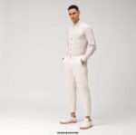 OLYMP oblačila 2DD6J681 level five 24/7 body fit, poslovna srajca, kent, roza - Image 2
