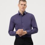 OLYMP oblačila 2DD6J702 stopnja pet 24/7 body fit, poslovna srajca, moderni kent, fuksija