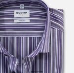 OLYMP oblačila 2DD6J705 body fit pete stopnje, poslovna srajca, moderni kent, viola - Image 2