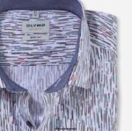 OLYMP oblačila 2DD6J714 body fit pete stopnje, poslovna srajca, moderni kent, smaragdna - Image 2