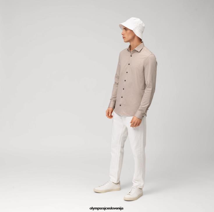OLYMP oblačila 2DD6J742 level five 24/7 body fit, business shirt, modern kent, natural - Image 2