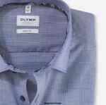 OLYMP oblačila 2DD6J777 level pet body fit, poslovna srajca, new york kent, marine - Image 2