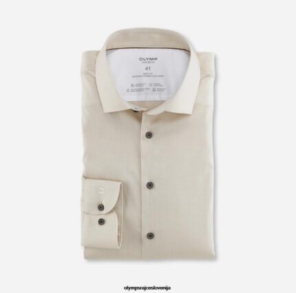 OLYMP oblačila 2DD6J821 level five 24/7 body fit, business shirt, modern kent, natural